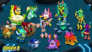 All Rare Wublins Update 9 - Rare Scargo and Rare Monculus | My Singing Monsters