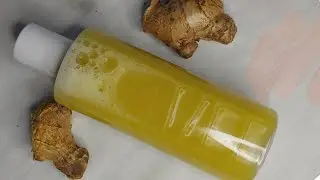 Shampoo de jengibre para acelerar el crecimiento y combatir la caída