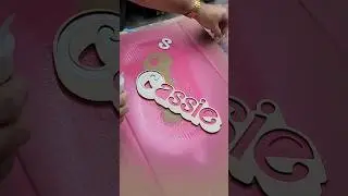 Unveiling a Custom Barbie Sign: A Granddaughter's Dream Come True