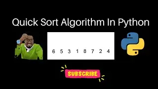 Quick Sort Algorithm In Python