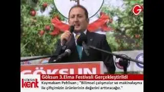 Göksun 3.Elma Festivali Gerçekleştirildi-Bölüm 2