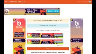 Claim Free BITCOIN To Faucetpay | No Mining | Earning BITCOIN | 2024 earning website | Faucet Claim