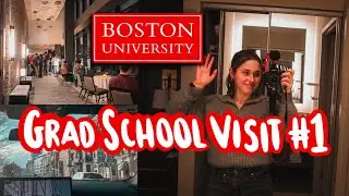 visiting boston university as a prospective biomedical engineering phd student || vlog