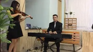 ENSAIOS TOCADO POR PIANISTA *ADEMIR ANDRADE* E *VIOLINISTA JAQUELINE