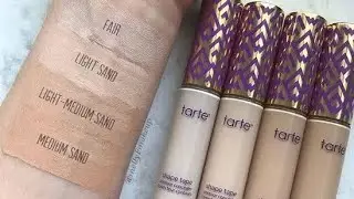 Tarte Shape Tape Contour Concealer Shade guide @radiantglow138 #tartecosmetics