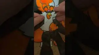 Мика кит из бумаги 