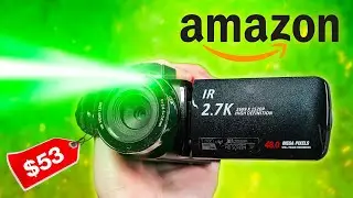 Testing the CHEAPEST Night Vision Camera on Amazon...
