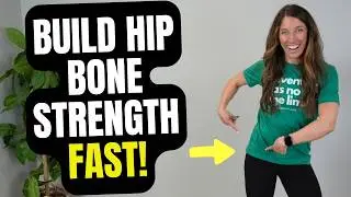 5 Hip Exercises to Strengthen Bones & Improve Balance (Osteoporosis-Friendly)