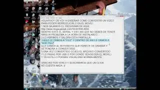 [[[TUTORIAL]]]Como convertir un video para verlo en tu movil