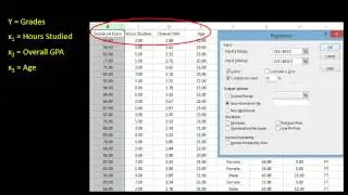 Multiple Regression Explained with Excel