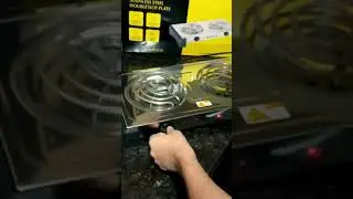 Double Hot plate - Review