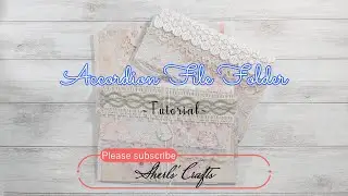 Accordion File Folder Tutorial - 