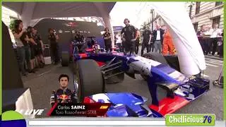 Carlos Sainz London F1 2017