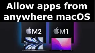How to allow apps from anywhere macOS
