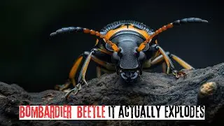 The Bombardier Beetle: Nature's Tiny Explosive!