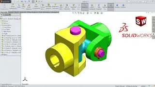 Universal Join #solidworks