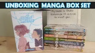 Koe no Katachi (A Silent Voice) Manga Box Set Unboxing