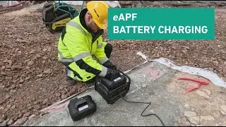 Ammann eAPF 12/40 Forward Moving Vibratory Plate - Long battery life