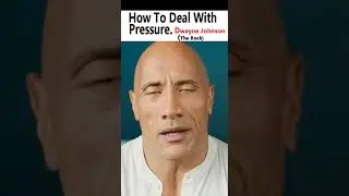 How To Deal With Pressure. #therock
