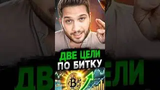 МИНИМАЛЬНАЯ и МАКСИМАЛЬНАЯ цели для Биткойна #прогнозбиткоина #биткойн
