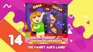 Einschlaf- und Gute Nacht Geschichte für Kinder - „Emma und Oskar - Die Fahrt aufs Land“