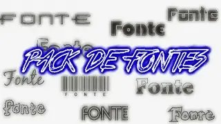 PACK DE FONTES