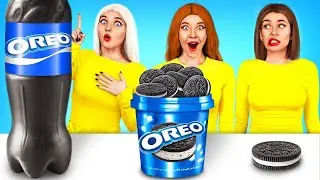 Küçük Vs Orta Vs Büyük Çikolatalı Yiyecek Mücadelesi | RATATA POWER’dan Çikolatalı Tatlılar Yemek