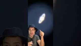 RECORD SATURN WITH A TELESCOPE 