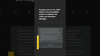 Crisis Management using ChatGPT