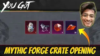 😍MYTHIC FORGE CRATE OPENING IN BGMI - NEW HOLA BUDDY SPIN IS HERE ​⁠
