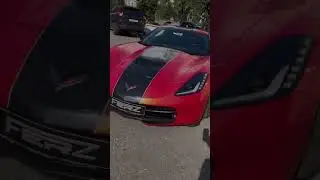 Творческая работа над Chevrolet Corvette в студии FERZ design