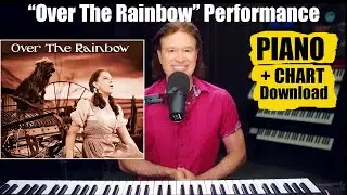 "Over The Rainbow" Playing Piano by Simple Chart (+Chart Download)