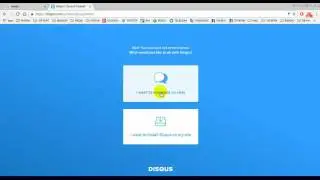 КСП Регистрация в Disqus
