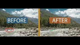Remove ANYTHING from a photo using Photoshop😀