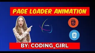 Page Loader Animation in html and CSS✨#shortvideo #bts #css #animationeffect