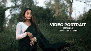 DJI RS2 PRO COMBO | BMPCC 6K | SAREE VIDEO PORTRAIT