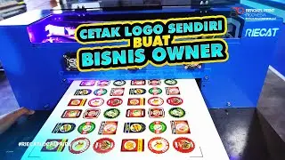 Print Logo Kecil Lebih Maksimal Pakai Printer UV DTF | Cocok untuk Para Bisnis Owner