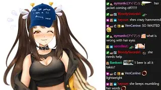vtuber debut goes horribly wrong, very drunk