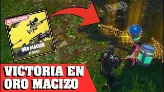 MI MEJOR PARTIDA EN ORO MACIZO - FORTNITE: Battle Royale