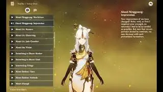 Ningguang voice-over: About Ningguang: Impression  (Genshin Impact eng)