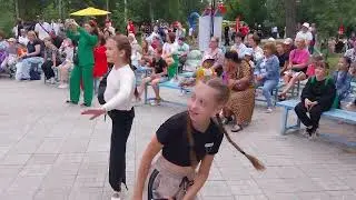 Секция эстетической гимнастики "Звездочки" танец Хулиганить .АНО "ЛОТОС" г.Омск