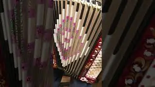 Играет гармонист Николай Витяхов. Гармонь в корпусе и с голосами немецкого аккордеона.