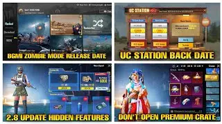 🔴WARNING // Don't open premium crate /bgmi next uc station release date/bgmi 2.8 update release date