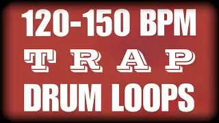 [FREE FOR PROFIT] - DRUM TAPE | 5 TRAP DRUM LOOPS | 120-150 BPM | #6