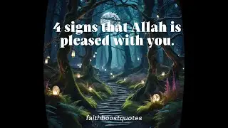 Signs That Allah is Pleased with You