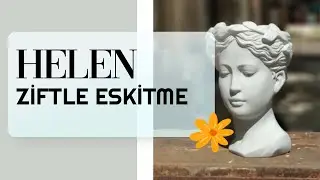 BU SAKSI MODELİNE BAYILACAKSINIZ (Ziftle Eskitme Tekniği)