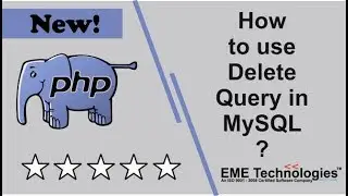 How to use Delete Query in MySQL in PHP