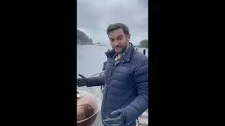 Grilling Alaska Black Cod on the Dock