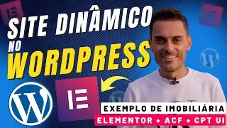 (Tutorial Completo) Aprenda como criar site dinâmico no WordPress com Elementor, ACF e CPT UI