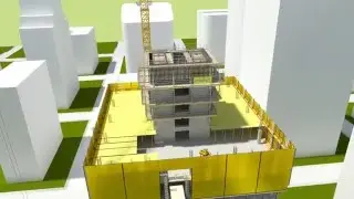 Automatic climbing formwork Xclimb 60 - The crane-indipendent climbing formwork ...  [EN]